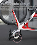 Mountain Bike Handlebar Stand Clip-On Stabilizer For Quick Fixes 29-34mm Clamp stabilizing a bike during maintenance.