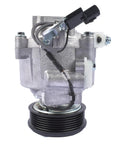 Front view of Mitsubishi Outlander AC Compressor Replacement for 2008 to 2016 2.0L 2.4L Engines OEM Style Fits 7813A212
