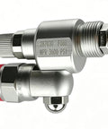 Cleanshot Shut Off Swivel Joint Replacement For 7/8 Inch Airless Paint Sprayers Stainless Steel Construction Pro Grade Valve Assembly Easy Install Complete Package No Extra Parts Needed Durable Leak Free Performance, stainless steel swivel joint