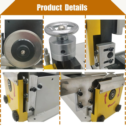 Close-up details of Pro Grade PCB Depaneling Machine with V Cut Separator Built for Pros, 110V 40W Electric PCB Cutter.