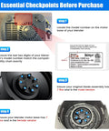 Diagram showing essential checks before buying Ninja Blender Replacement Parts Kit With Two 24 Oz Cups And To Go Lids Seven Fin Extractor Blades