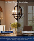 Dimmable chandelier with LED 100W Equivalent Candelabra Bulbs for Chandeliers, 800 Lumens, Soft White 2700K, E26 Base