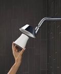 Installation of Moxie Showerhead With Waterproof Bluetooth Speaker 2.5 GPM Water Saving Shower Audio System With Harman Kardon Sound