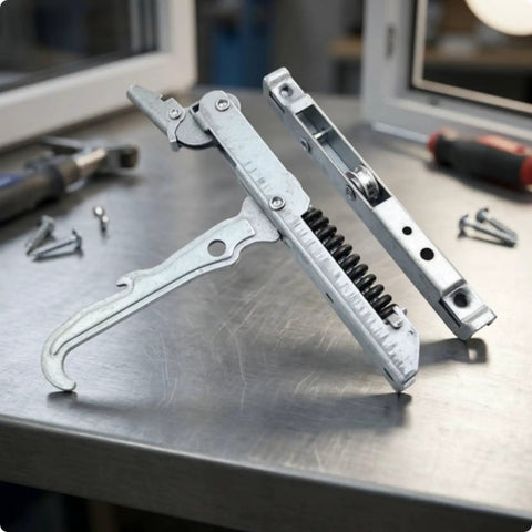 Heavy Duty Oven Door Hinge Replacement Built Like A Tank For Smooth Stove Operation And Top Shelf Kitchen Appliance Repair With Solid Pivot Action, metallic design.