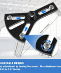 Heavy Duty Fuel Pump Removal Tool Set With Three Adjustable Arms 5.31 To 7.17 Inches Lock Ring Tool detail showing design