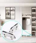 5mm Sliding Glass Door Rollers Set Built Tough Heavy Duty Stainless Steel Replacement Wheels 10 Pcs Copper Wheels in wardrobe
