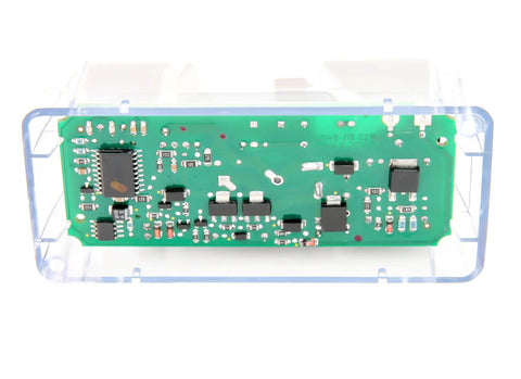 Internal circuitry of Go To Emergency White Xenon Strobe Light With 12V DC Power 60 FPM Flash Beacon for security systems.