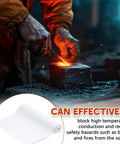 White gasket paper roll, 1/8 in thick, 24x102 in; high-temperature ceramic-fiber gasket for stoves and kilns.