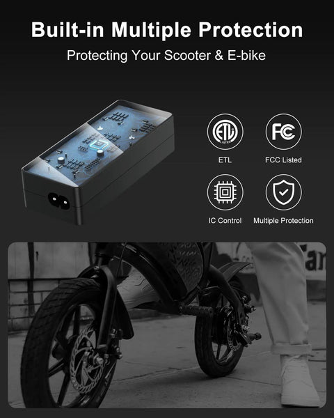 42V Jetson Electric Bike Charger Replacement For Bolt Pro Adventure Metro Journey LX10 Atlas J5 J8 And More Ready To Rock Compatible With Eris Pro Ora Pro Racer Rhythm Scooters JY 420150