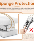 Gas Range Oven Igniter Replacement 5304509706 316489402 for Kenmore with wire connector and ceramic nuts on sponge protection