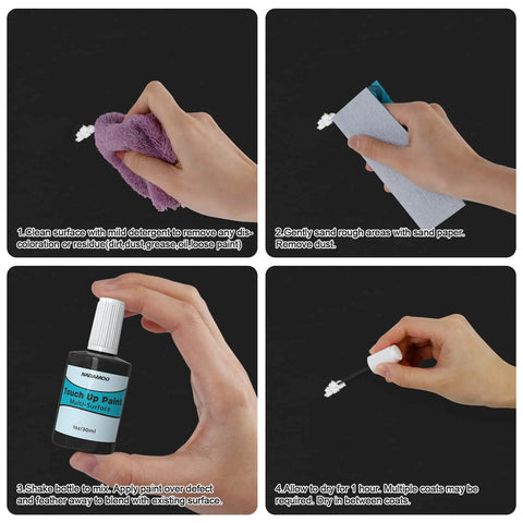 Beige Multi Surface Touch Up Paint With Built In Brush For Indoor And Outdoor Use On Walls Cabinets Doors Trim Furniture Windows Shutters And More For Any Home Project No Mess