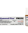 FN232 Liquid Soldering Flux With Built In Brush Cap For Electronics And Printed Circuit Boards No Clean ROL0 Soldering Flux 10g Bottle