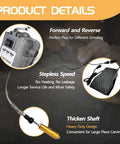 Beefy 1000W 30,000 RPM Flex Shaft Rotary Tool With One Quarter Inch Shaft, Stepless Speed Pedal, product details