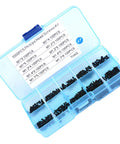 1000Pcs Small Cross Head Self Tapping Screws Assortment Kit M1 M1.2 M1.4 M1.7 in a Plastic Case