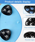 Butter Smooth Mini Ball Caster Wheels Set Of 4 With 360 Degree Swivel And Universal Plates For Zero Friction Furniture Sliding And No Sweat Storage Solutions Black close-up showing rotation features and rounded edges.