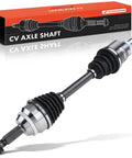 Front Left Driver Side CV Axle Shaft Assembly For Toyota Corolla 2003 2008 1.8L Automatic S LE CE ABS Compatible, bolt-on shaft