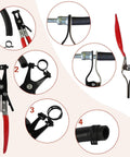 42 Piece 24 To 46 mm Spring Hose Clamps Set With Swivel Flat Clamp Pliers And Hose Removal Pliers Assortment Kit product image.