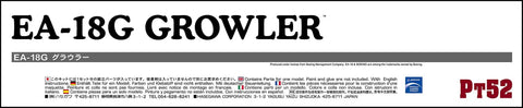 Packaging of One To Forty Eight Scale EA 18G Growler Aircraft Model Kit With Decals And Detailed Instructions Not Included Paints And Glue May Be Needed For Assembly Perfect Pick For Builders And Collectors.