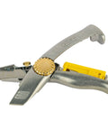 Snap Off Knife Pro Retractable Blade Utility Knife With 18mm Width Stainless Steel Blade Guide Quick Tool Free Blade Change Ergonomic Silver Handle