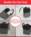Refrigerator Evaporator Fan Motor Replacement Part 2315539 For Whirlpool And Kenmore Models direct fit part in package front view