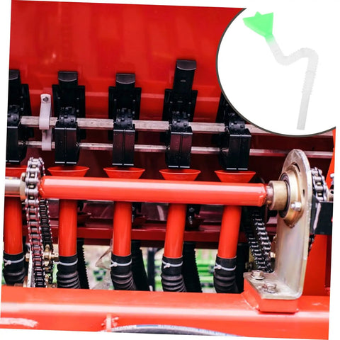 Adjustable Seeder Replacement Tube For Farm Seeders Plastic Seed Distribution Tube For Wheat And Corn Easy Install