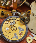 Clock Winding Key For Mechanical Clocks, Pro Repair Tool For Vintage Alarm Clocks, metal gears and parts