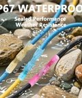 120 Piece Heat Shrink Bullet Wire Connectors Kit 22 10AWG Waterproof Male And Female Connectors in wet outdoor conditions