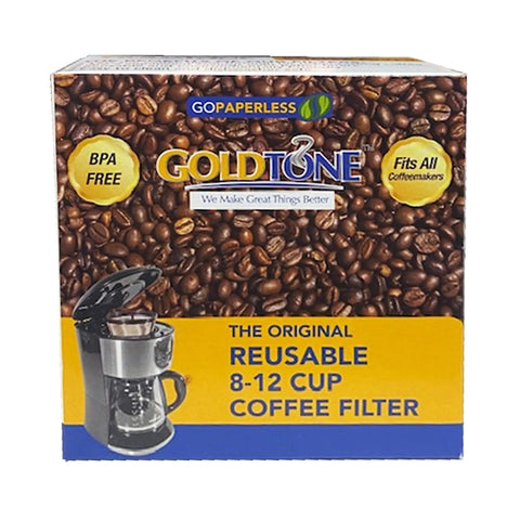 Reusable 8 To 12 Cup Basket Coffee Filter For Black And Decker And KitchenAid Makers BPA Free Ditches Paper Filters Dishwasher Safe