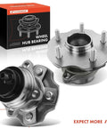 Two Pack Rear Wheel Bearing And Hub Assemblies With ABS And 5 Lug, Fits Toyota Highlander 2014-2020 And Lexus RX350 2010-2019
