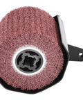 Heavy Duty Angle Grinder Accessory Burnishing Kit polishing wheel for 4 inch detailing jobs, featuring a M10 shaft and 100mm diameter.