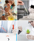 Bulk 300 Pcs 3ml Disposable Plastic Transfer Pipettes For Lab Work And Craft Projects Safe Non Toxic For Classroom Experiments And DIY Science, used in labs and classrooms