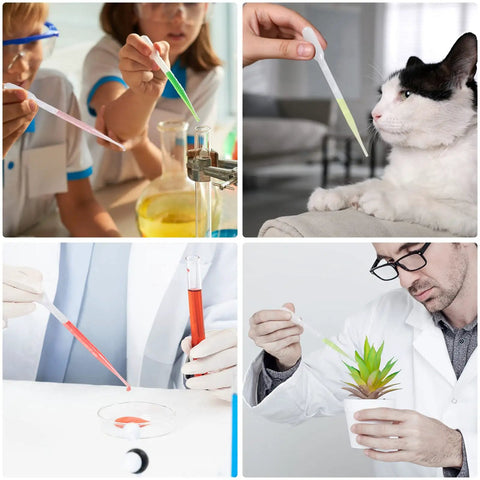 Bulk 300 Pcs 3ml Disposable Plastic Transfer Pipettes For Lab Work And Craft Projects Safe Non Toxic For Classroom Experiments And DIY Science, used in labs and classrooms