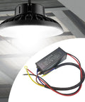 Rock Solid 4 Pack Led Power Supply Adapter IP66 Waterproof Aluminum Cooling Shell with wiring for industrial outdoor lighting.