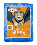 Heavy Duty Waterproof Poly Tarp 12x16 Foot With True 8x8 Weave Grommets Every 36 Inches Tough As Nails All Purpose Shelter