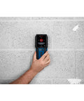 Pro Grade Wall Scanner For Electricians And Contractors All In One Multi Function Stud Finder And Live Wire Detector in use