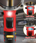 Cordless Rivet Gun For Milwaukee 18V Battery Compatibility Tool Only No Battery Included, left side control close-up