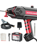 Beast Portable 110V Handheld Arc Welder With 120A Output, IGBT Inverter, Digital Display, Includes Ground Clamp, Welding Gloves
