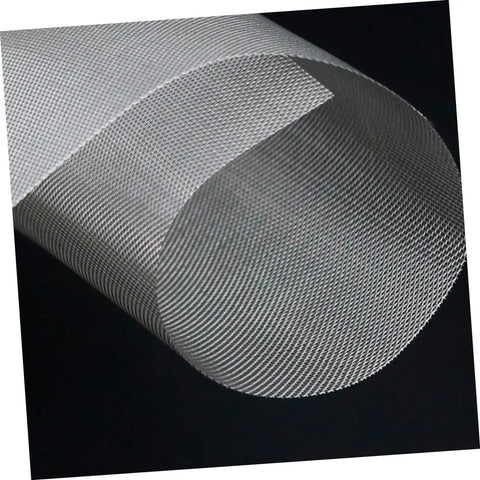 Close-up of rolled metal mesh from Six Piece Metal Mesh Bumper Repair Kit DIY Friendly For Durable Welding Screen And Quick Secure Car Bumper Fixes