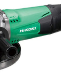 Knuckle Saving 2000W 230 Mm Angle Grinder Featuring Flat Gear Head Spindle Lock Dust Proof Bearings And Soft Touch Grip side view with 230mm disc