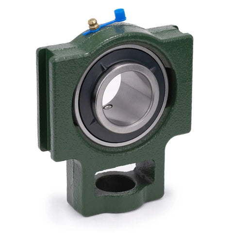 2 Pack UCT208-25 Pillow Block Take-Up Mounted Ball Bearings With 1-9/16 In Bore Heavy-Duty Cast Iron Base Self-Aligning Chrome Steel