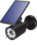 Solar Motion Light Outdoor 2000LM Security Flood Light IP67 Waterproof Spotlight 6500K Daylight Wide 26 Ft Motion Range Solar Powered Outdoor Lighting For Yard Porch Garage 1 Pack, close-up view