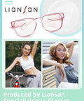 Safety Glasses That Fit Over Eyeglasses For Women Anti Fog Goggles ANSI Z87 1 Certified Lightweight TR90 Wraparound Eyewear Light Pink