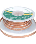 3.5mm Wide Desoldering Wick Alloy Copper No Clean Solder Removal Braid, 1.5 Meter Long for Electronics Repair and PCB Maintenance