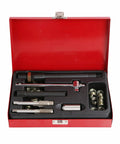 26pc Spark Plug Thread Repair Kit M14 X 1.25 Deep Plug Fix Kit with metal case and tools for rebuilding damaged threads