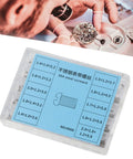 150 Piece Micro Screw Assortment Kit for Gadgets and Watches Featuring 304 Stainless Steel Pan Head Slot Screws in storage case.