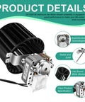Beefed Up Bathroom Fan Motor Blower Assembly For Broan NuTone Ceiling Heaters 162E 164M Series Replaces 97009796
