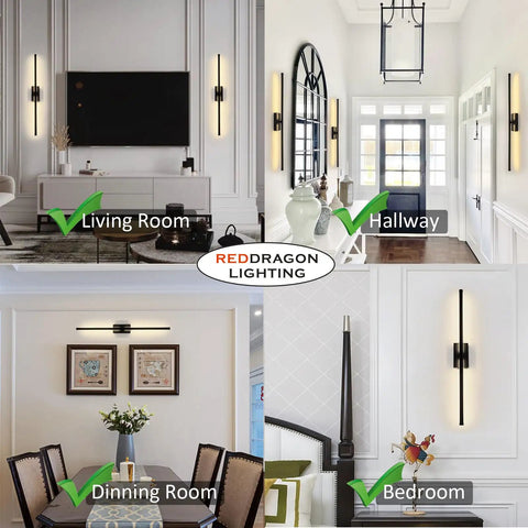 Easy Peasy Peel And Stick No Drill Setup Sleek Rechargeable Wireless Wall Sconces Set Of Two Dimmable Touch Controls Battery Powered LED Lighting For Modern Home Vibes in Living Room, Hallway, Dining Room, and Bedroom.