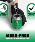Vinyl Cement 8 Oz Waterproof Pool Liner Repair Glue For Inflatables Air Mattresses Tarps Hot Tubs And Boats With Built In Brush