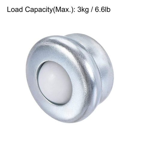 No Sweat Drop In Nylon Ball Transfer Bearings 8mm 360 Swivel Rollers Easy Install For Furniture Transmission Pack Of Six Genuine Hardware With Gotta Love This Smooth Rolling Motion