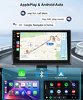 Wired RV Camera System With 5 1080P Waterproof Backup Cameras 360 Degree View On Screen DVR Bluetooth CarPlay Android Auto with map display